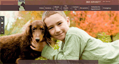 Desktop Screenshot of kitsapvet.com